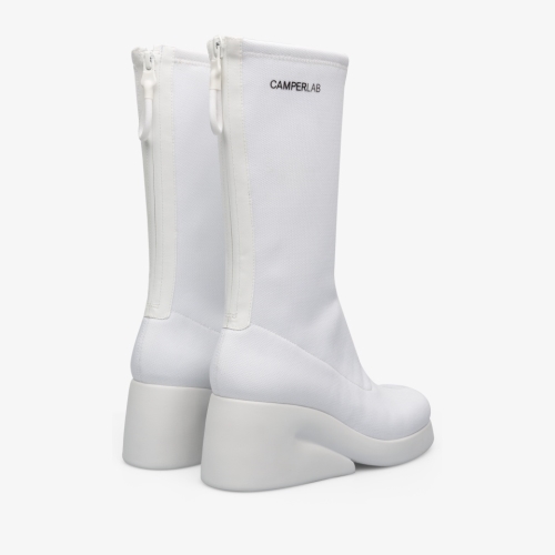 Camper Kaah Ankle Boots White - Womens Singapore JCVZVT-053